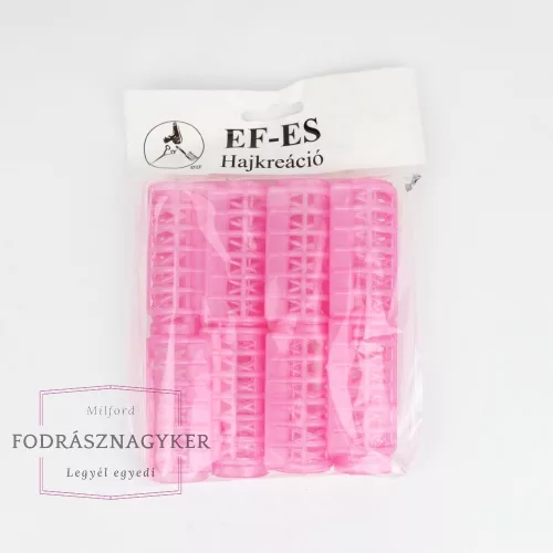 Ef-Es pattintós hajcsavaró 25mm 8db/csomag