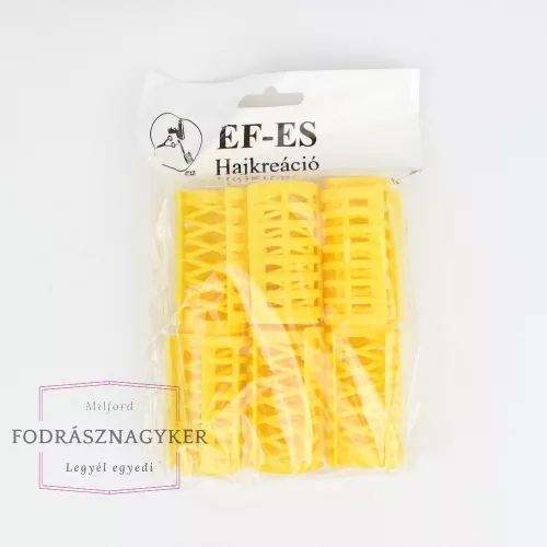 Ef-Es pattintós hajcsavaró 30mm 6db/csomag