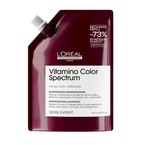 Loréal Serie Expert Vitamino Color Spectrum Sampon - Utántöltés 500ml